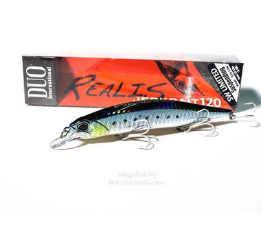 Воблер DUO Realis Jerkbait 120SP (12см, 18гр, 1.5-2.0м) suspending SW AHA0011...