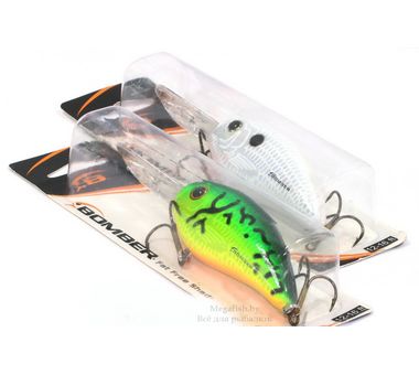 Воблер Bomber Fat Free Shad BD7F (21гр, 7,6см, 3,5-4,8м) floating CHBT 2