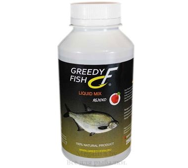 Вкусоароматическая добавка в прикормку, активатор клева Liquid Greedy Fish...