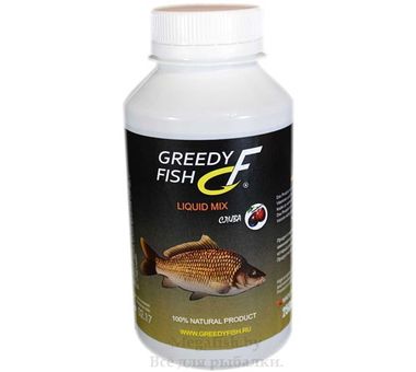 Вкусоароматическая добавка в прикормку, активатор клева Liquid Greedy Fish...