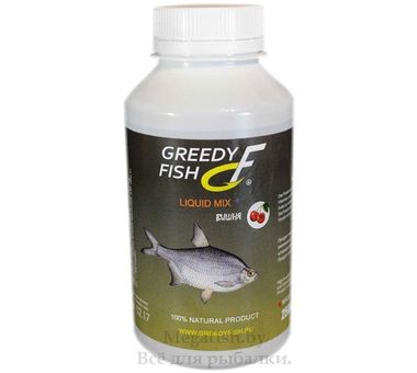 Вкусоароматическая добавка в прикормку, активатор клева Liquid Greedy Fish...