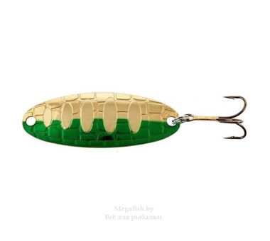 Колеблющаяся блесна Lucky John Croco Spoon Shallow Water Concept (10гр, 69мм)...