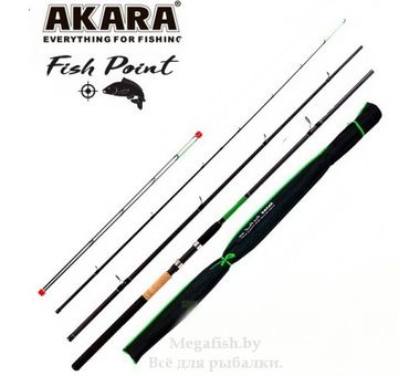 Удилище фидерное Akara L17033 Fish Point TX-20 (40-80-120гр) 3,9м 2