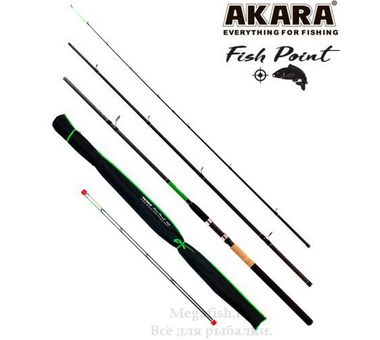 Удилище фидерное Akara L17033 Fish Point TX-20 (40-80-120гр) 3,9м 4