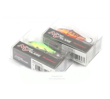 Воблер Megabass Nano Volare 40S (15,3гр, 4см, full) sinking Glx Blue Back...