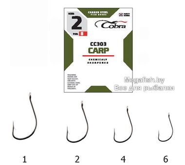 Крючки Cobra CARP FEEDER CC303-008