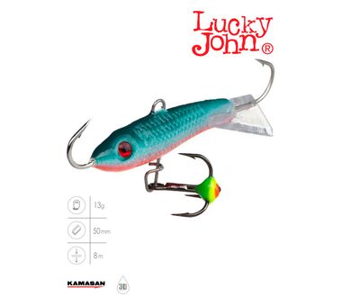 Балансир Lucky John Classic 5 (12 гр; 5 см; с тройником) 54