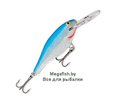 Воблер Rapala Shad Rap 04 (4 гр; 4 см; 1.2-2.1 м) B