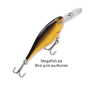 Воблер Rapala Shad Rap 04 (4 гр; 4 см; 1.2-2.1 м) G