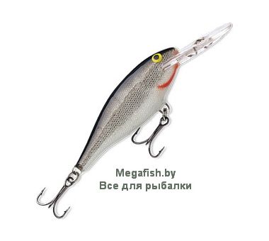 Воблер Rapala Shad Rap 04 (4 гр; 4 см; 1.2-2.1 м) S