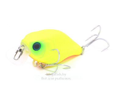 Воблер Jackall Chubby 38F (4гр, 3,8см, 0,5-1м) floating mat chartreuse