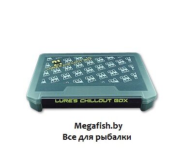 Коробка Pontoon21 Lures Chillout Box (255*190*28 мм; черный)