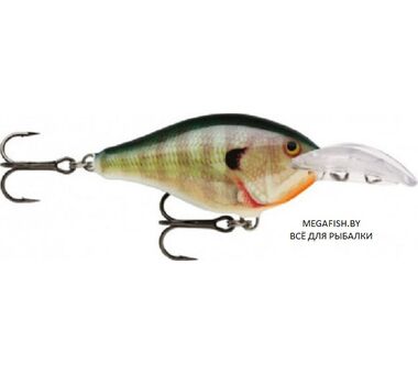 Воблер Rapala Scatter Rap Crank Deep (9 гр; 5 см; 3-3.6 м) BG