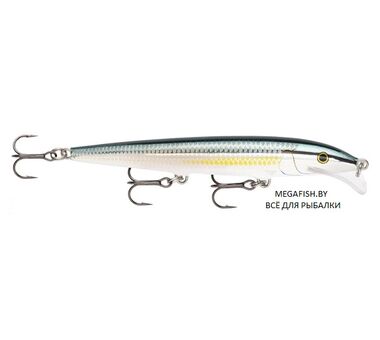 Воблер Rapala Scatter Rap Minnow 11 (6 гр; 11 см; 1.8-2.7 м) ALB