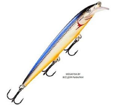 Воблер Rapala Scatter Rap Minnow (6 гр; 11 см; 1.8-2.7 м) SSH