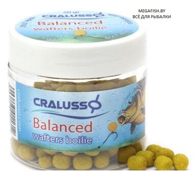 Бойлы Cralusso Balanced Wafters Boilie (20 гр; 7 мм) Сorn