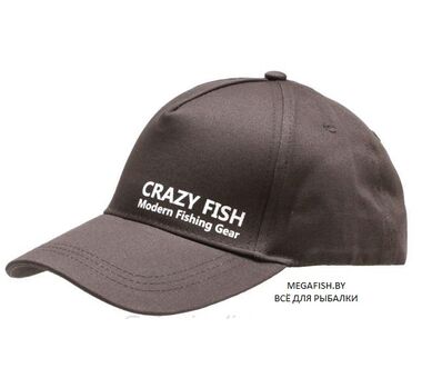 Кепка Crazy Fish Modern (M) GREY