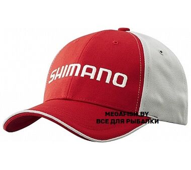 Бейсболка Shimano Standard Cap Red/Grey