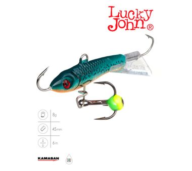 Балансир Lucky John Classic 4.5 (8.5 гр; 4.5 см) 53