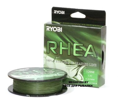 Шнур Ryobi PE Rhea 8х (120 м; 0.37 мм)