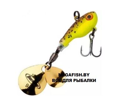 Тейлспиннер Berkley Pulse Spintail (14 гр; 7 см) Brown Chartreuse