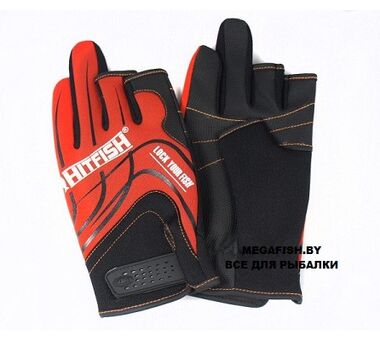 Перчатки Hitfish Glove-05 (L; красный)