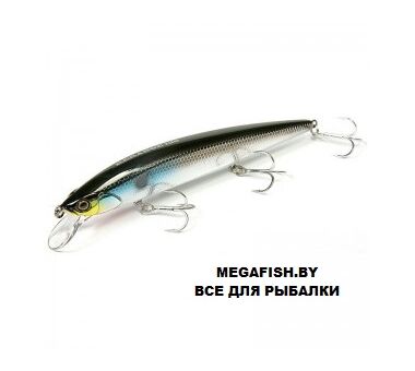 Воблер Jackall Rerange 110SP MR (15.9 гр; 11 см; 1.5-2 м) hl bora silver & black