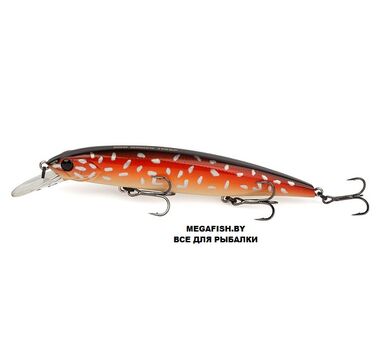 Воблер Bassday Mogul Minnow 130SP (13 см; 22.6 гр; 1.8 м) P-902 Crimson Pike