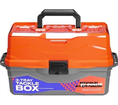 Ящик Nisus Tackle Box трехполочный (оранжевый)