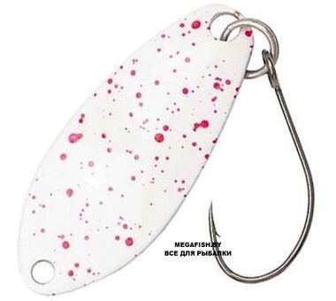 Блесна Berkley Masu (2.5 гр; 3.1 см) Splat White Body/Fuschia Splat