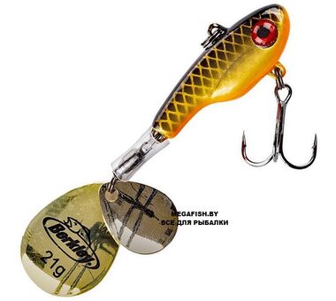 Тейлспиннер Berkley Pulse Spintail (9 гр; 6 см) Dark Dirty Roach