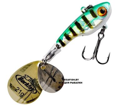 Тейлспиннер Berkley Pulse Spintail (9 гр; 6 см) Holo Perch