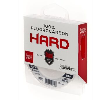 Леска монофильная Lucky John FLUOROCARBON Hard 30м