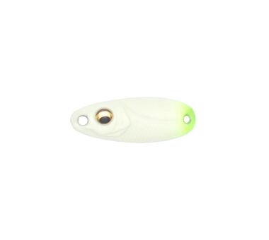 Блесна Megabass SPOON-X, 3 гр.,  GLOW-LIME SPOT