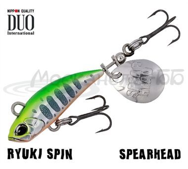 Тейл-спиннер DUO Ryuki Spin, 5,0 г, тонущий, цвет CCC4081