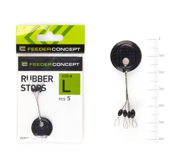 Стопоры резиновые Feeder Concept RUBBER STOPS L