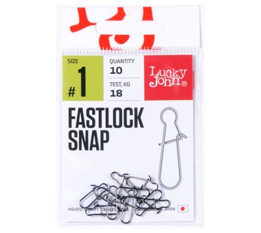 Застежки Lucky John Pro Series FASTLOCK SNAP 001