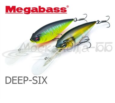 Воблер MEGABASS DEEP-SIX SP-C (PM Hasu)