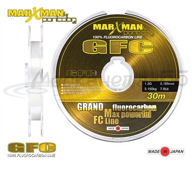 Леска Pontoon21 Fluorocarbon Marxman GFC, 0.235 мм, 30м,