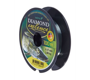 Леска монофильная Salmo Diamond EXELENCE 100м 0.17 мм