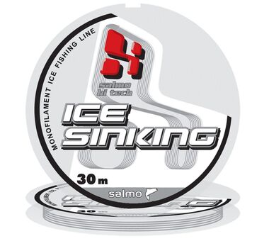 Леска монофильная Salmo Hi-Tech ICE SINKING 30 м 0.25 мм