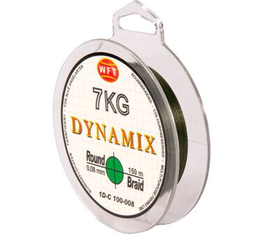 Шнур плет. WFT KG ROUND DYNAMIX Green 150/008