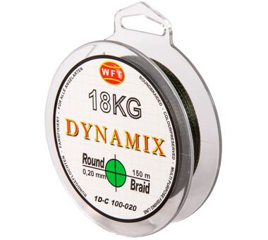 Шнур плет. WFT KG ROUND DYNAMIX Green 150/020