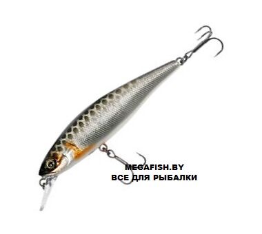 Воблер Jackall Squad Minnow 65SP (5.8 гр; 6.5 см; 0.8-1 м) HL Silver & Black