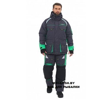 Костюм зимний Huntsman Yakutia (ткань Galaxy Breathable) цвет Тёмно-серый...