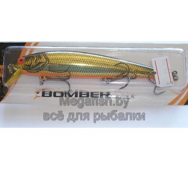 Воблер Bomber Long A B15A (11,9см, 13гр, 0,6-2,4м) floating xmko (gold chrome...