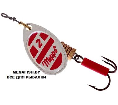 Блесна Mepps Aglia 4 (9 гр) White Red