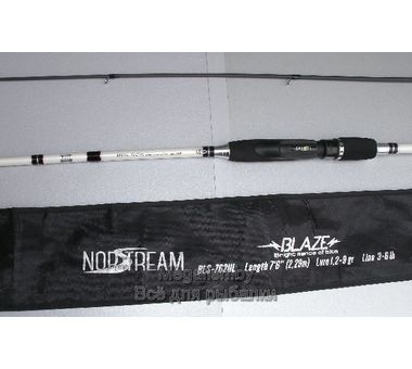 Удилище спиннинговое  Norstream  Blaze 762UL 3