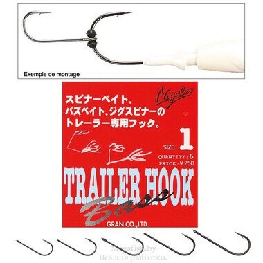 Крючок Varivas Trailer Hook (в упаковке 6шт) №2 2