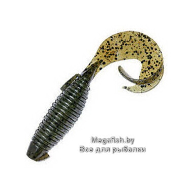 Силиконовая приманка Keitech Flapper Grub 4" (6.35 гр; 10 см; 7 шт.)...